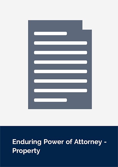 Enduring Power of Attorney Document - Property